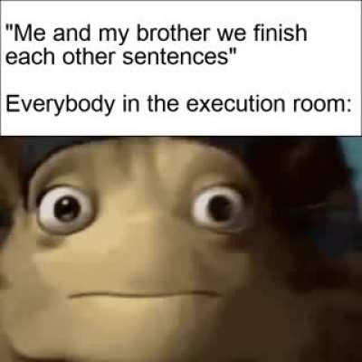 It's the law, I'm sorry
