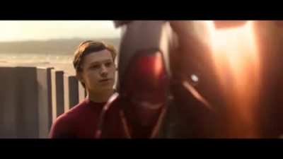 Deleted scene from spiderman homecoming