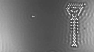 The smallest movie ever made, ""A Boy and His Atom"", was created using individual atoms and a scanning tunneling microscope (STM)