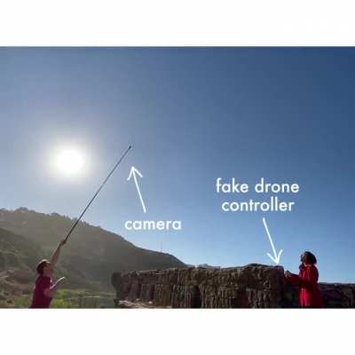 Be careful flying drones