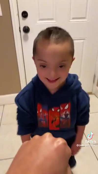 Aaaaw, saved some chromosomes for his little bro