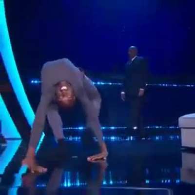 Damn how can be this man so elastic as this. . .