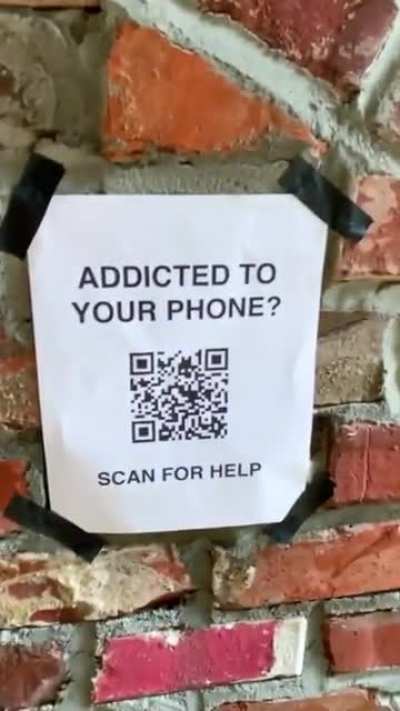 we need this QR everywhere