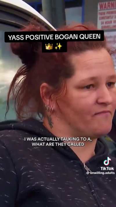 She’s so unbothered ?