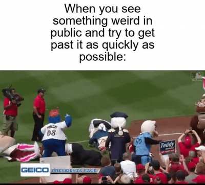 Lets just hope they didn't notice you