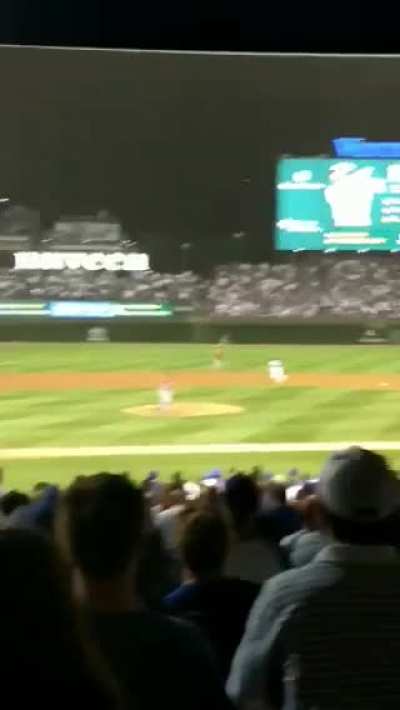 [Highlight] Never before seen angle of David Bote’s walk-off grand slam.