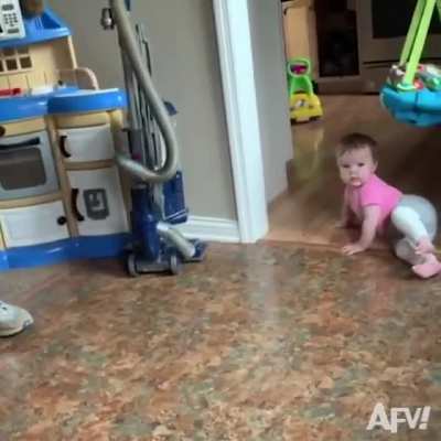 The baby is lava