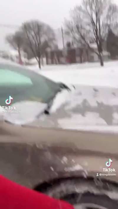 His horn broke
