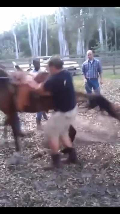 What flew out of his face