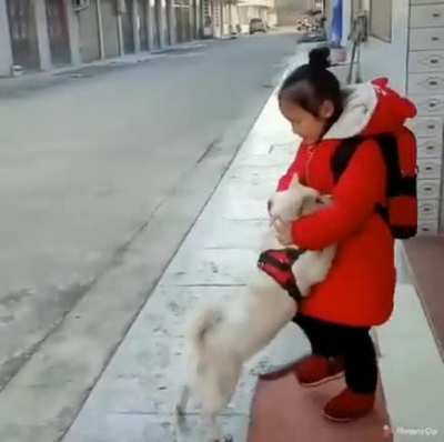 Shes so excited to see her