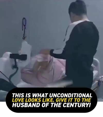 Extremely Devoted Husband, Helping Wife Through Recovery From Illness