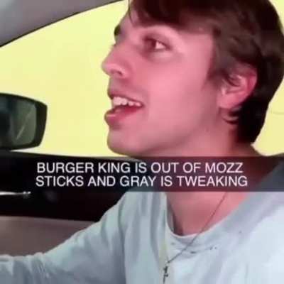 I want my fucking mozz sticks