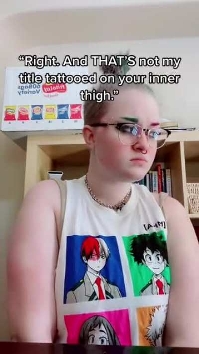 "I'm the dom, and you're my subby boy"