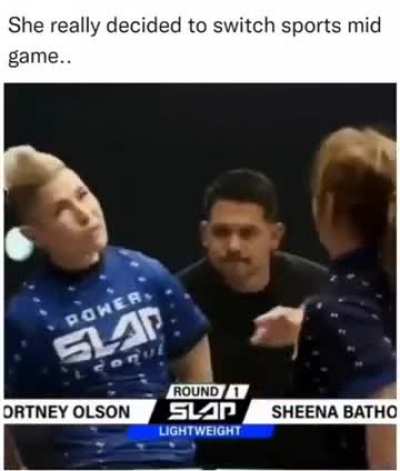 Odd sport indeed? ~S~