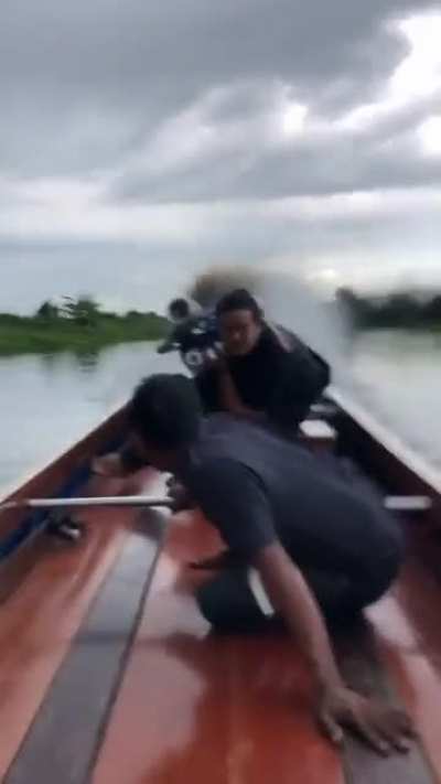 When you have Rocket Mod in a boat??