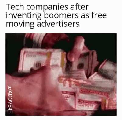 [OC]When a boomer say "technology is very bad" you're very likely to use them because you are a bad boy!