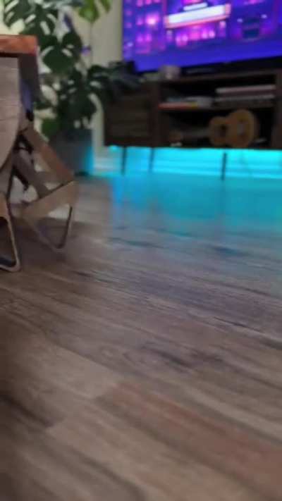 A walking table