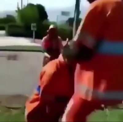 Just a simple backflip with help.