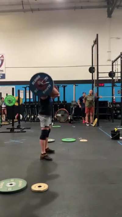 A guy in the gym