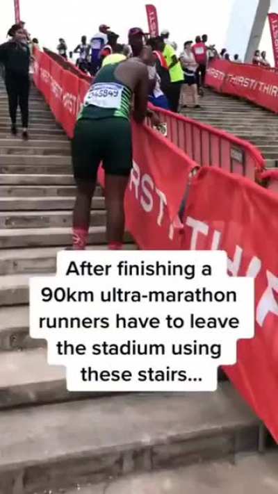race organizers don't want them to leave