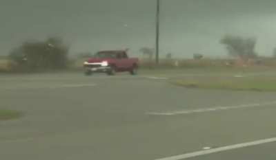 Texas Tornado Tosses Truck Around 3/21/22