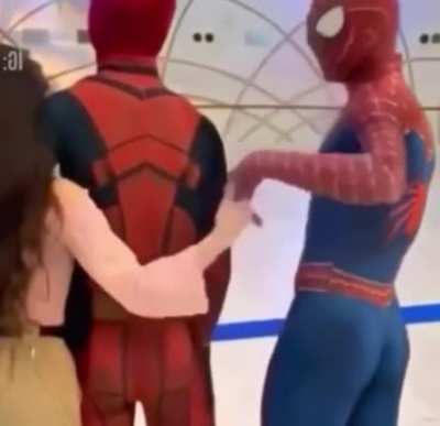 spidey is a gentleman