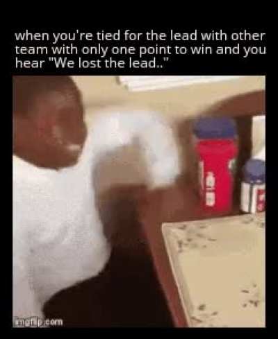 That frustrating moment