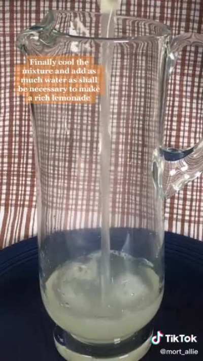 Old school lemonade