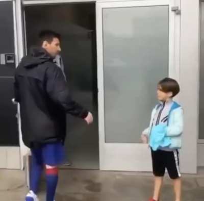 Kid gonna remember this for lifetime.