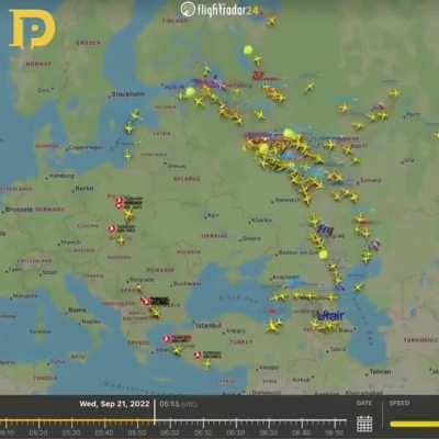 Right after Putin announces partial military mobilization in Russia