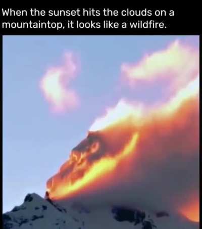 Wow what a scene and it really looks like a fire