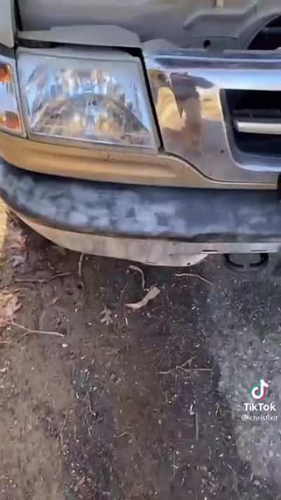 How to fix a horn that stuck on