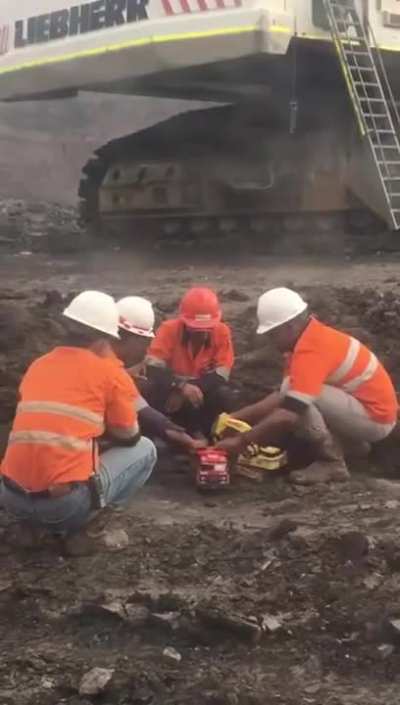 They're working hard