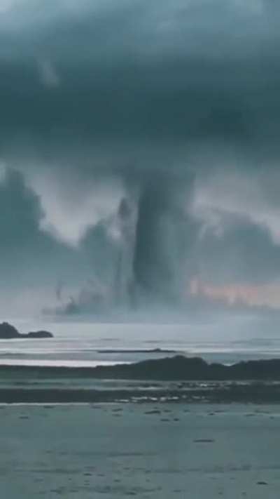 When the sky meets the ocean!
