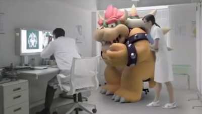 Bowsers into some stuff