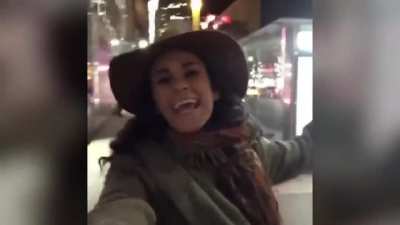 She finally made it guys