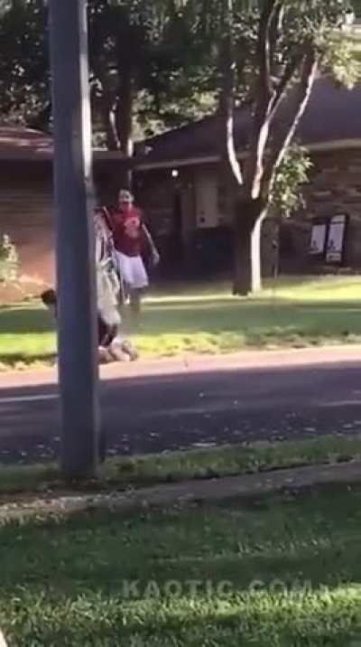 To take down another neighbours flag