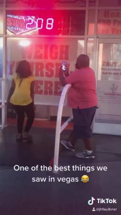 Imagine being upset you only weight 200lbs