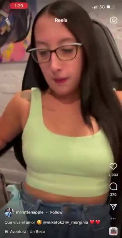 The worst part isn’t on her thigh