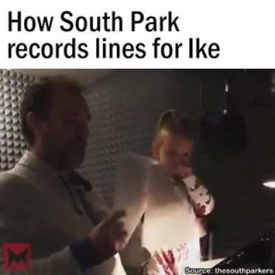 I didn't watch south park so i was totally caught off guard