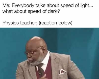 I support darkness...