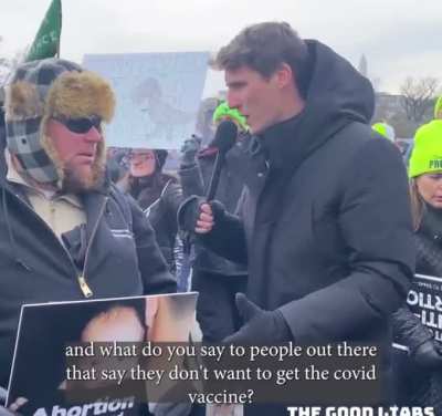 HIS body, his choice…