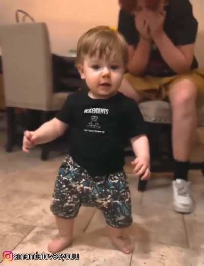 First steps, then