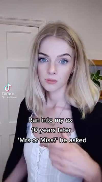 Sorry miss