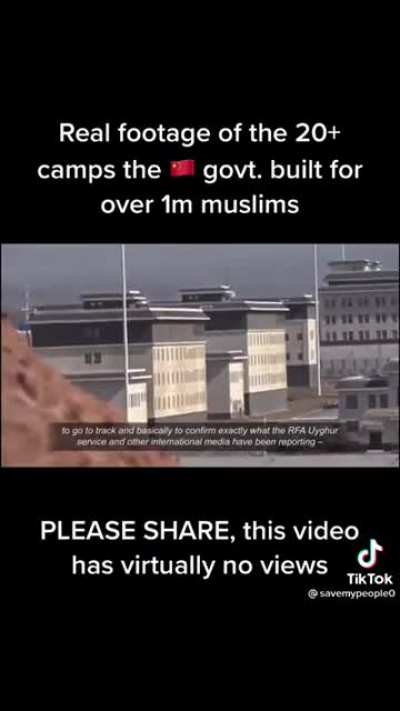 Chinese man locates and films CCP-ran internment camps for Uyghurs to confirm their existence.