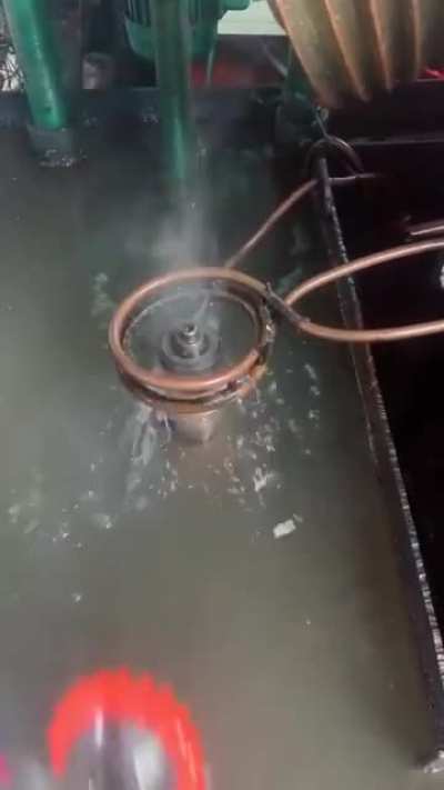 The way this gear gets heated evenly