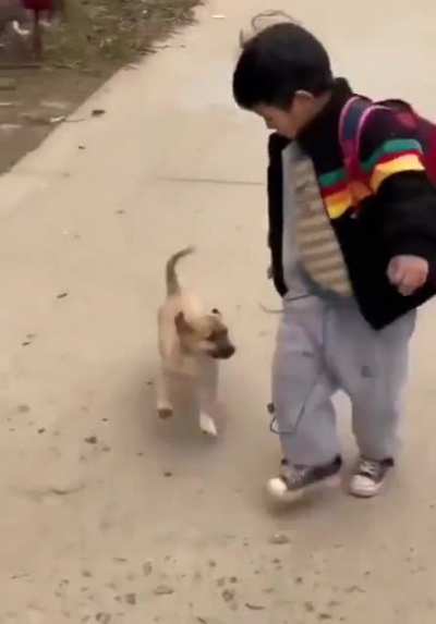 Waiting for your best friend after school