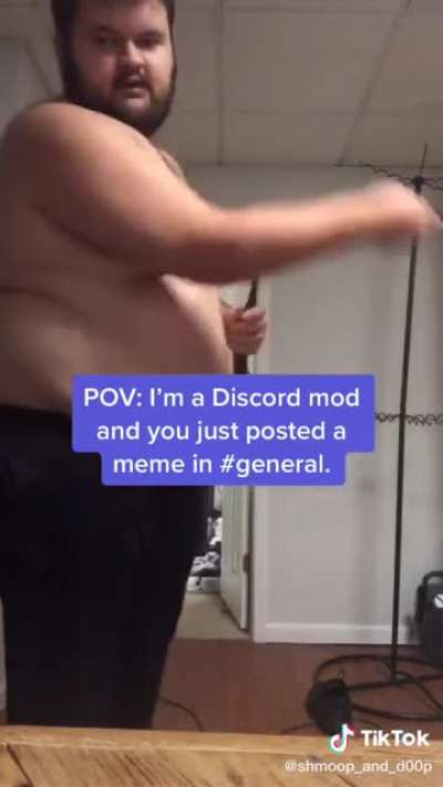 Discord mods be like