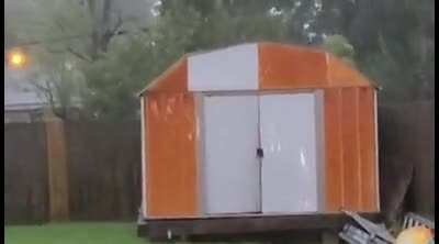 WCGW with a "Tuff Shed" in a Hurricane?