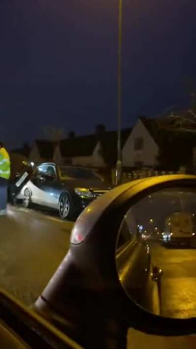 You can’t park there, Sir.